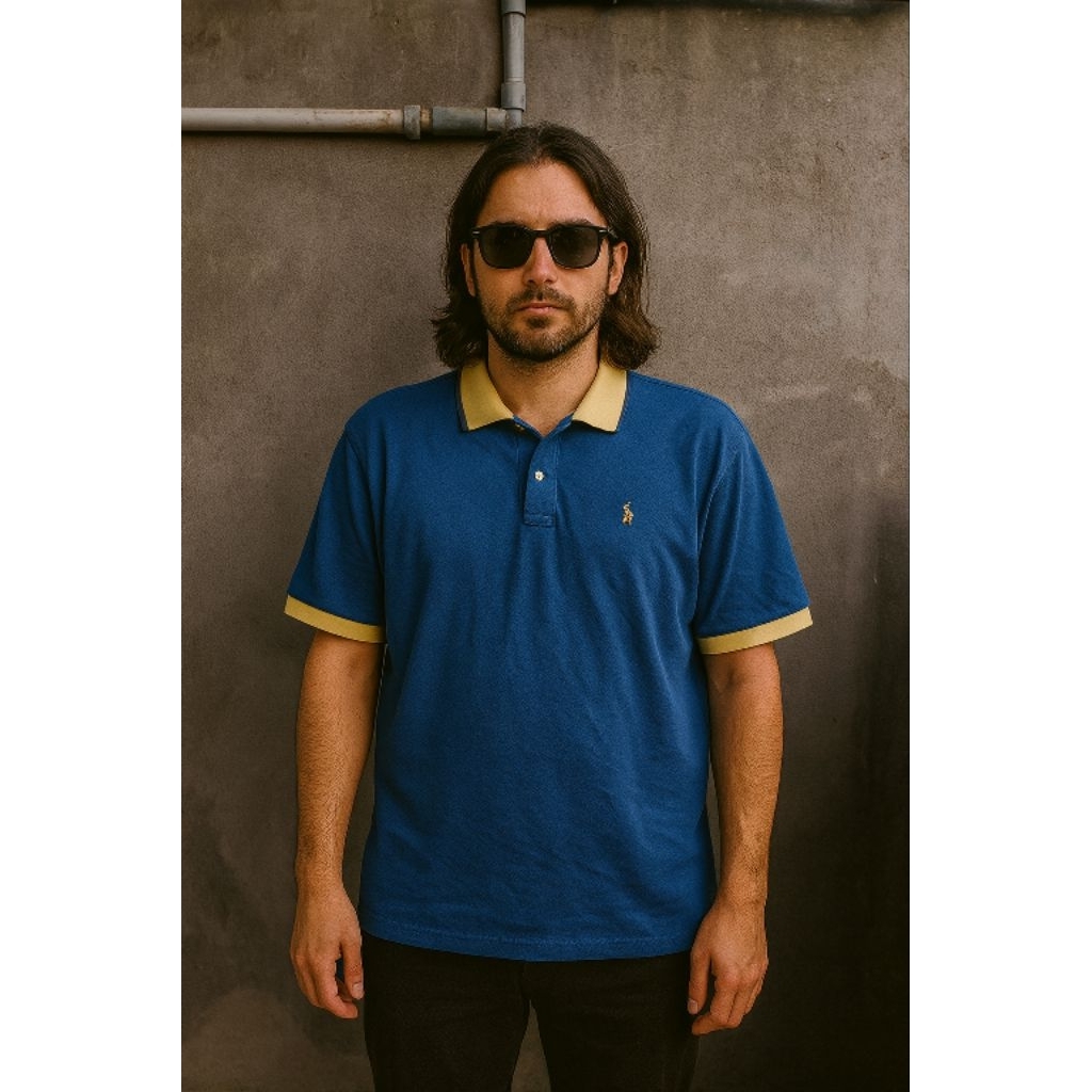 (Vtg) เสื้อโปโล P0l0 R**ph L**ren O1 ไซส์ fit L fit XL (P71 x L61)