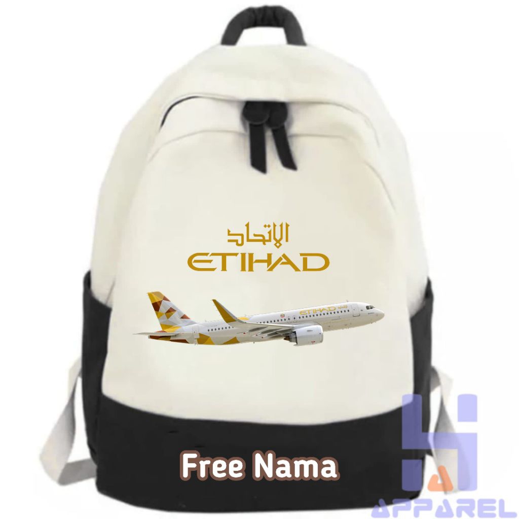 กระเป๋าเป้ ETIHAD AIRWAYS CHILDRENS พร้อมชื่อฟรี