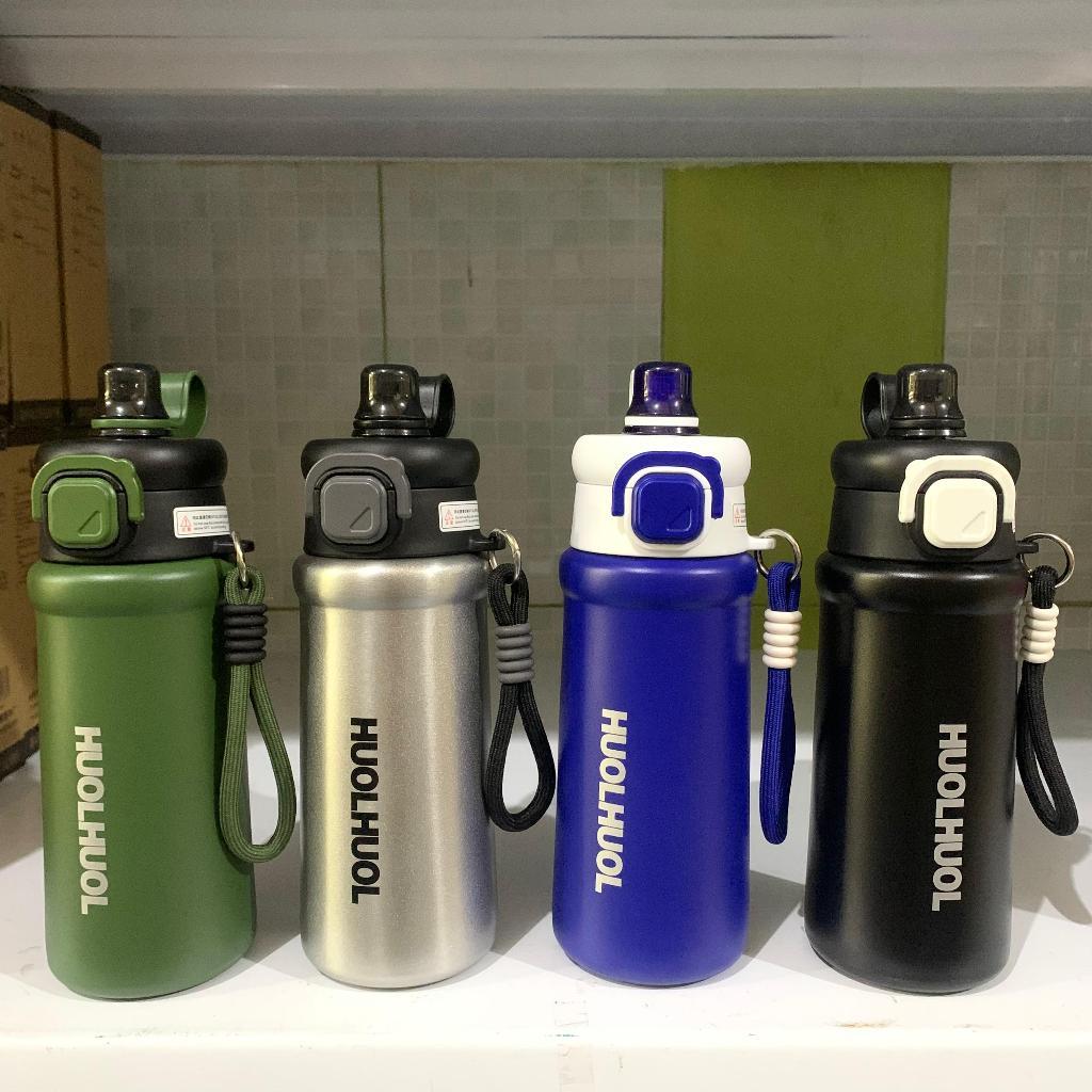 GANTUNGAN EA Tumbler ขวดดื่มกีฬา HUOHUOL 620ml (HAH-003) ถ้วยสูญญากาศสแตนเลสร้อนเย็นฟรีสายรัดแขวน