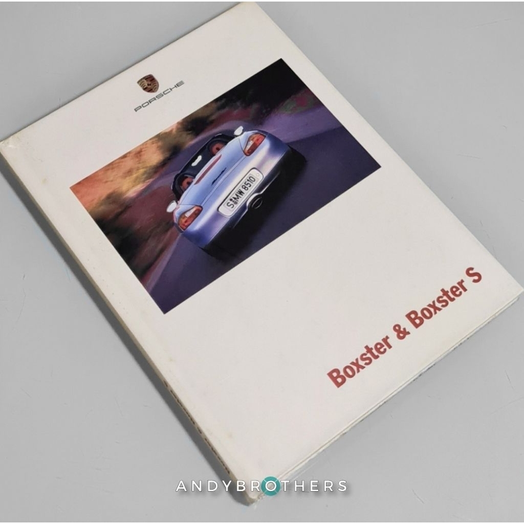 หนังสือ / Catalog / Booklet / Brochure Porsche 987 Boxster & Boxster S 2005-2012 ของแท้