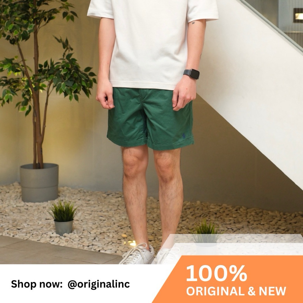 PRL 6 นิ้ว Polo Prepster Stretch Chino Short Green PRL-SHO-01
