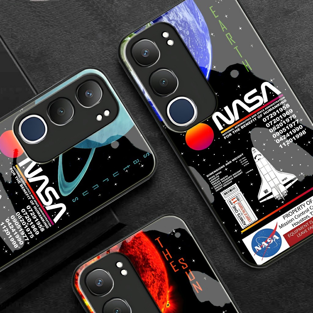 เคส Vivo Y19S Glass Softcase ใหม่ล่าสุด 2024 [FC39] เคส Vivo Y19S - เคสมือถือ Vivo Y19S - ฟิล์มกันรอ