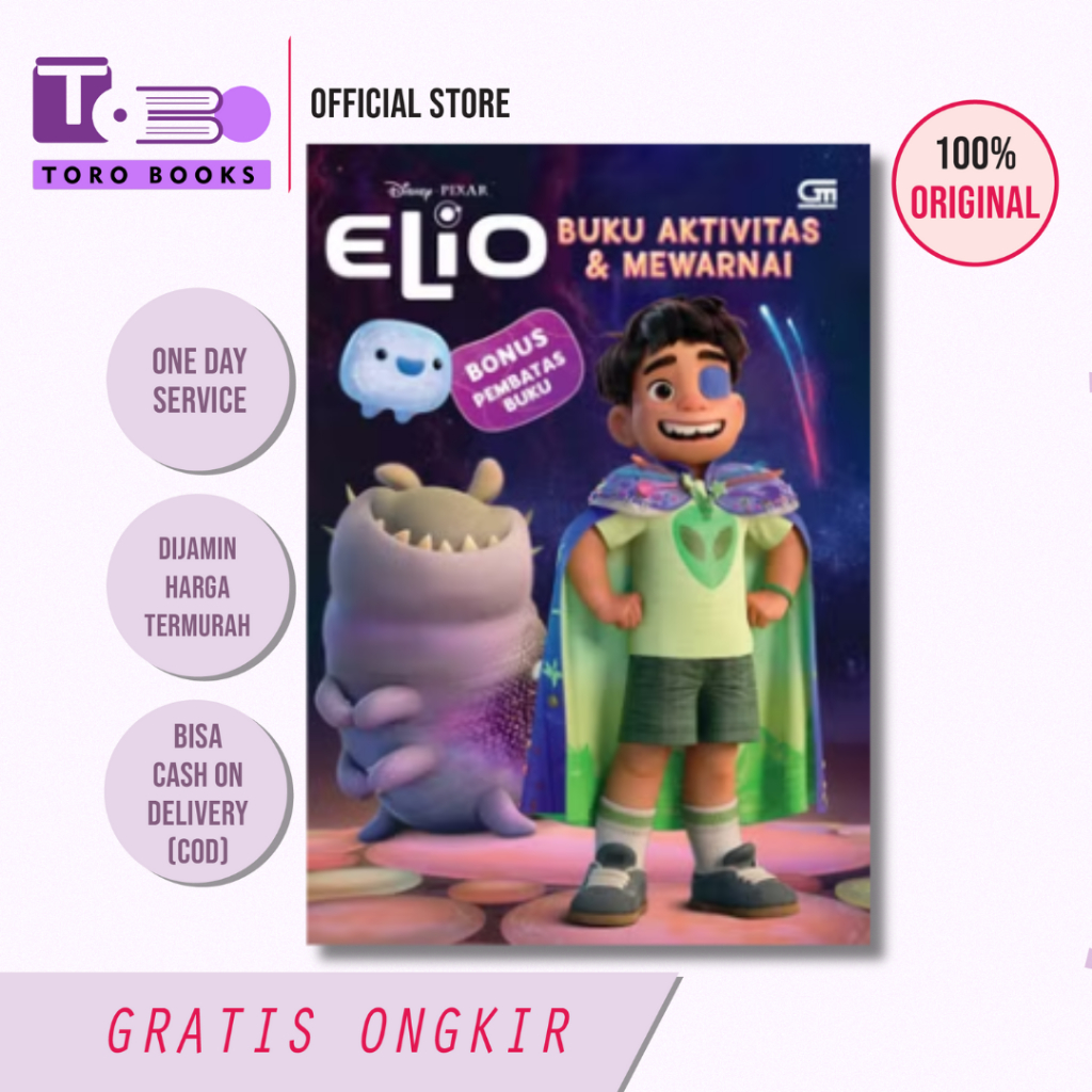 Elio - หนังสือกิจกรรมและระบายสี