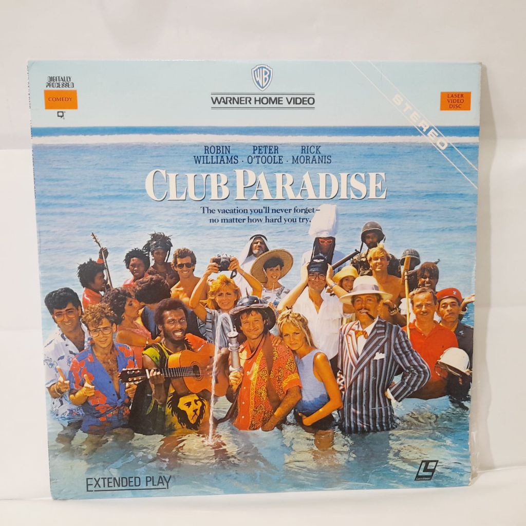 Laser Disc Club Paradise - Robin Williams