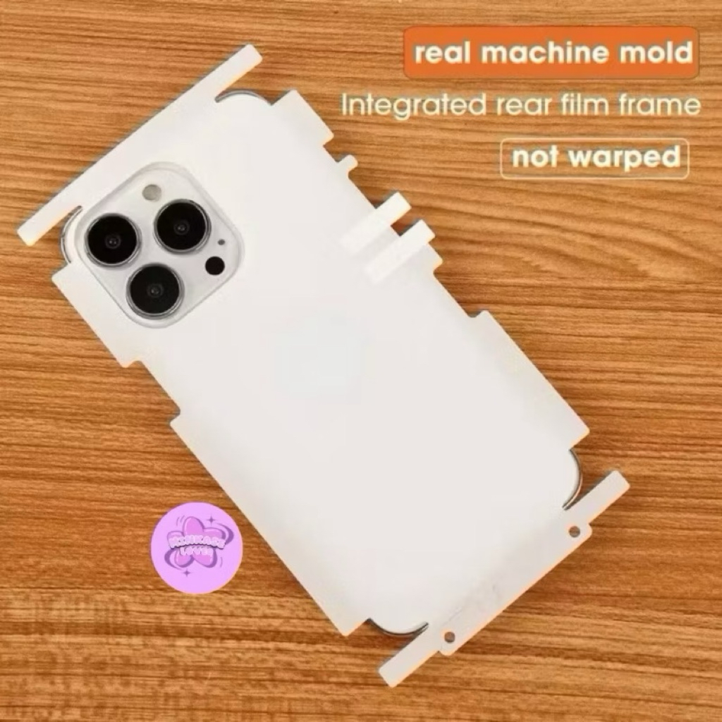 LAYER FULL BODY REAR SCREEN PROTECTOR TO BEZEL/PHONE EDGE HYDROGEL IPHONE 16 16PRO 16PROMAX 15PLUS 1