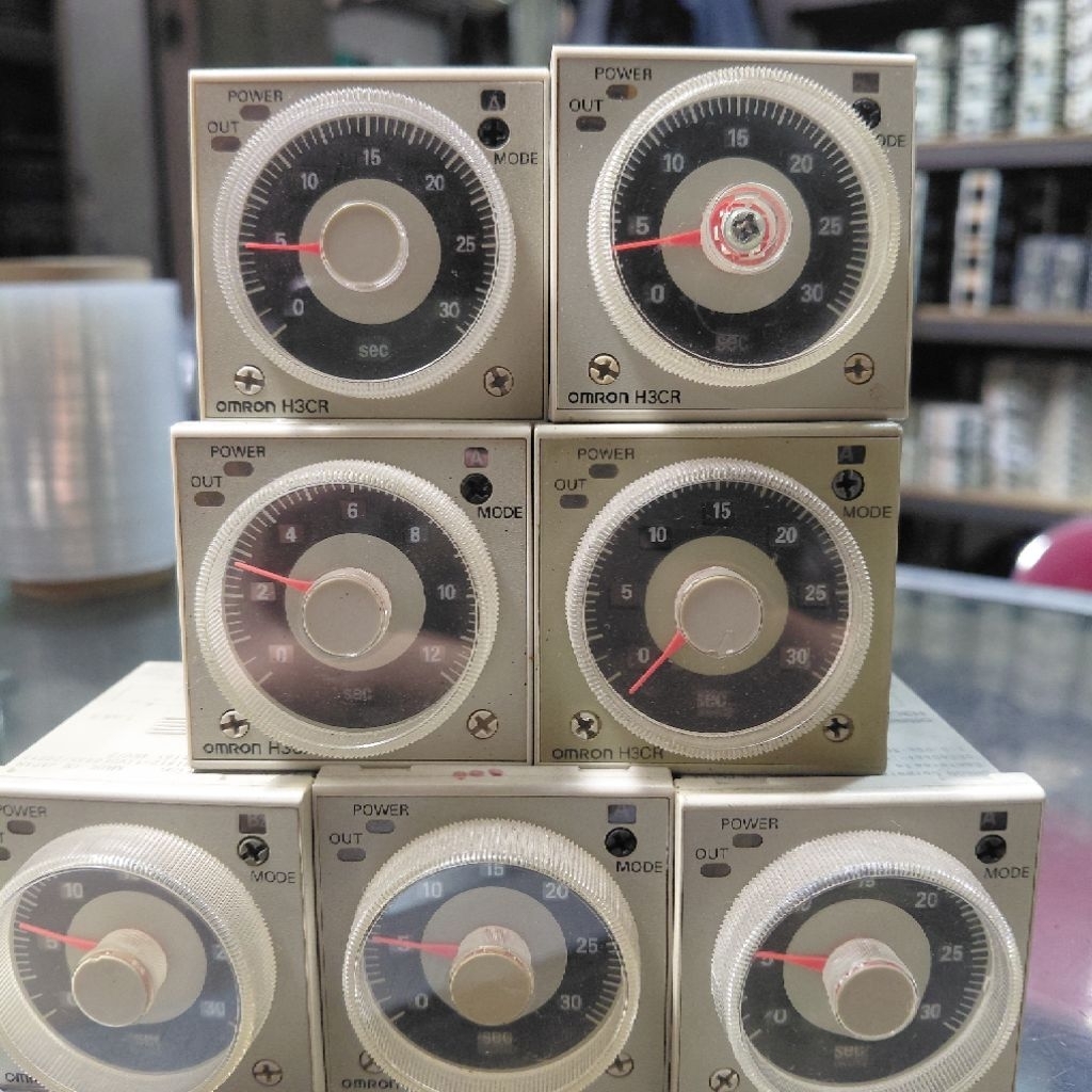ตัวจับเวลา Omron H3CR A8 220VAC, ตัวจับเวลา Omron H3CR A8