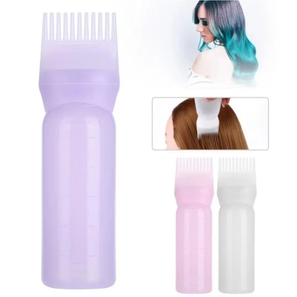 ผม DYE APPLICATOR ขวด/ผม DYE CONTAINER/HAIR DYE COMB/HAIR CURLER/PLASTIC/HAIR DYE TOOL