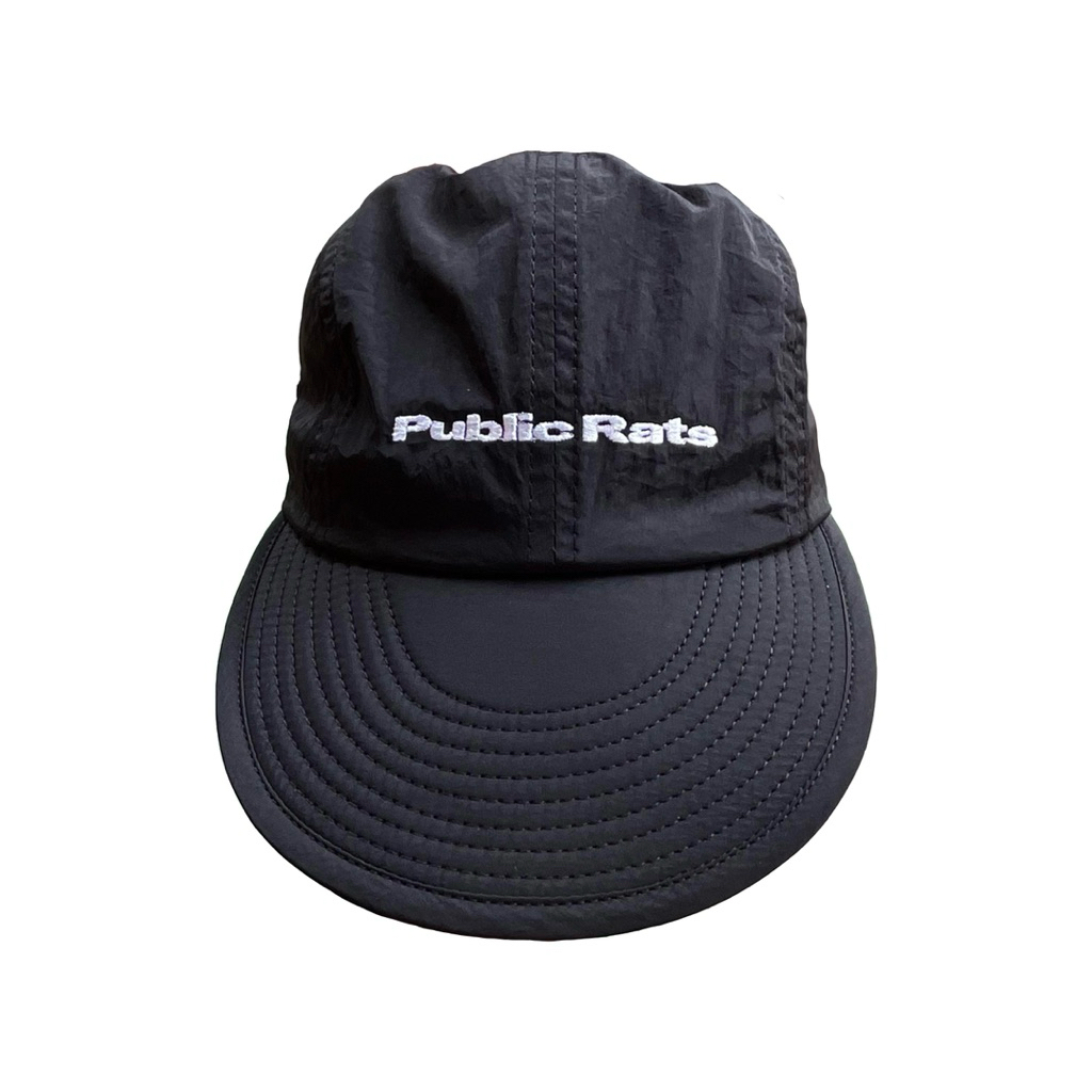 PUBLIC RATS RUNNING NYLON 6 PANEL CAP