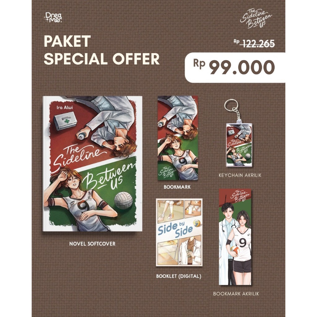 นวนิยาย Sideline ระหว่าง Us โดย Ira Alwi - Akad