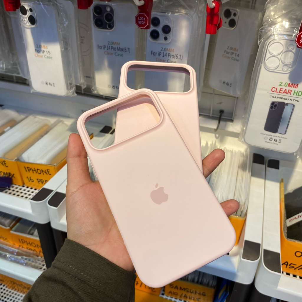 SILICON CASE IPHONE 17 PRO MAX SILICON สําหรับ IPHONE 17 pro max