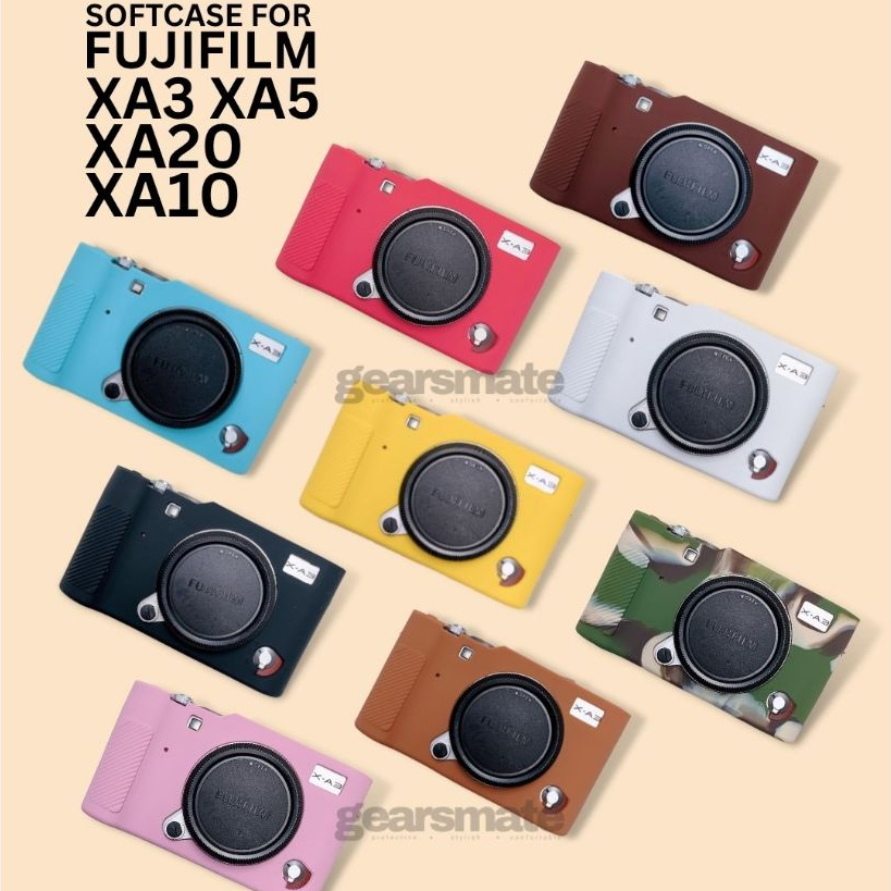 เคสนิ่มสําหรับ Fujifilm XA3 XA5 XA10 XA20 ปลอกซิลิโคน