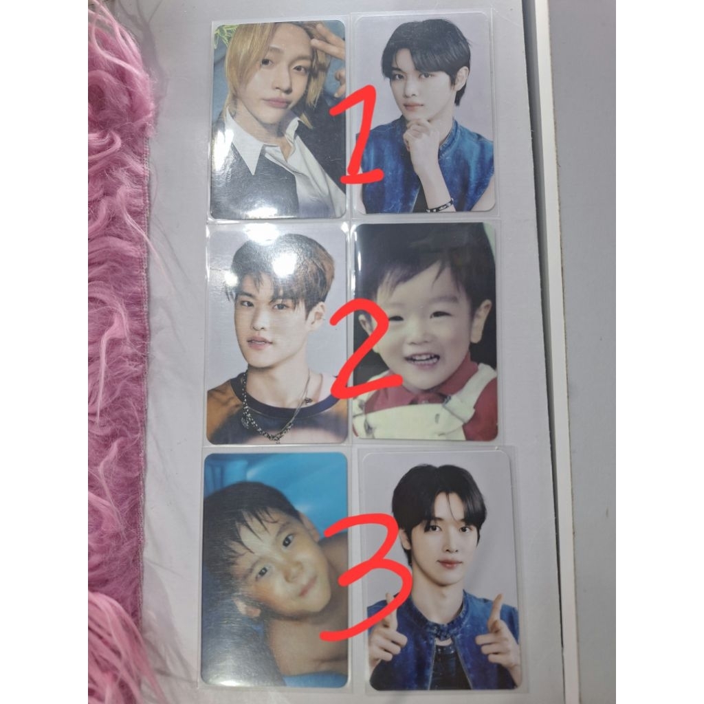 [อย่างเป็นทางการ] การ์ดสะสม photocard riize sungchan soee wonbin