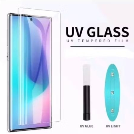 LAYAR กระจกนิรภัย UV และกาวเต็มโค้งพิเศษ SCREEN VIVO V27 V29 V30 V30E 5G V30 PRO V40 PRO V40 V50 V60