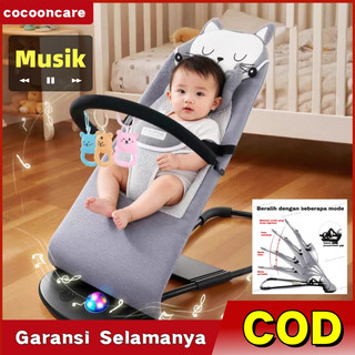[Kemasan kardus]Ayunan Bayi Kursi Bouncer Bayi Lipat Otomatis Newborn Kado Bouncer Bayi Kursi Ayunan 0-3 Tahun
