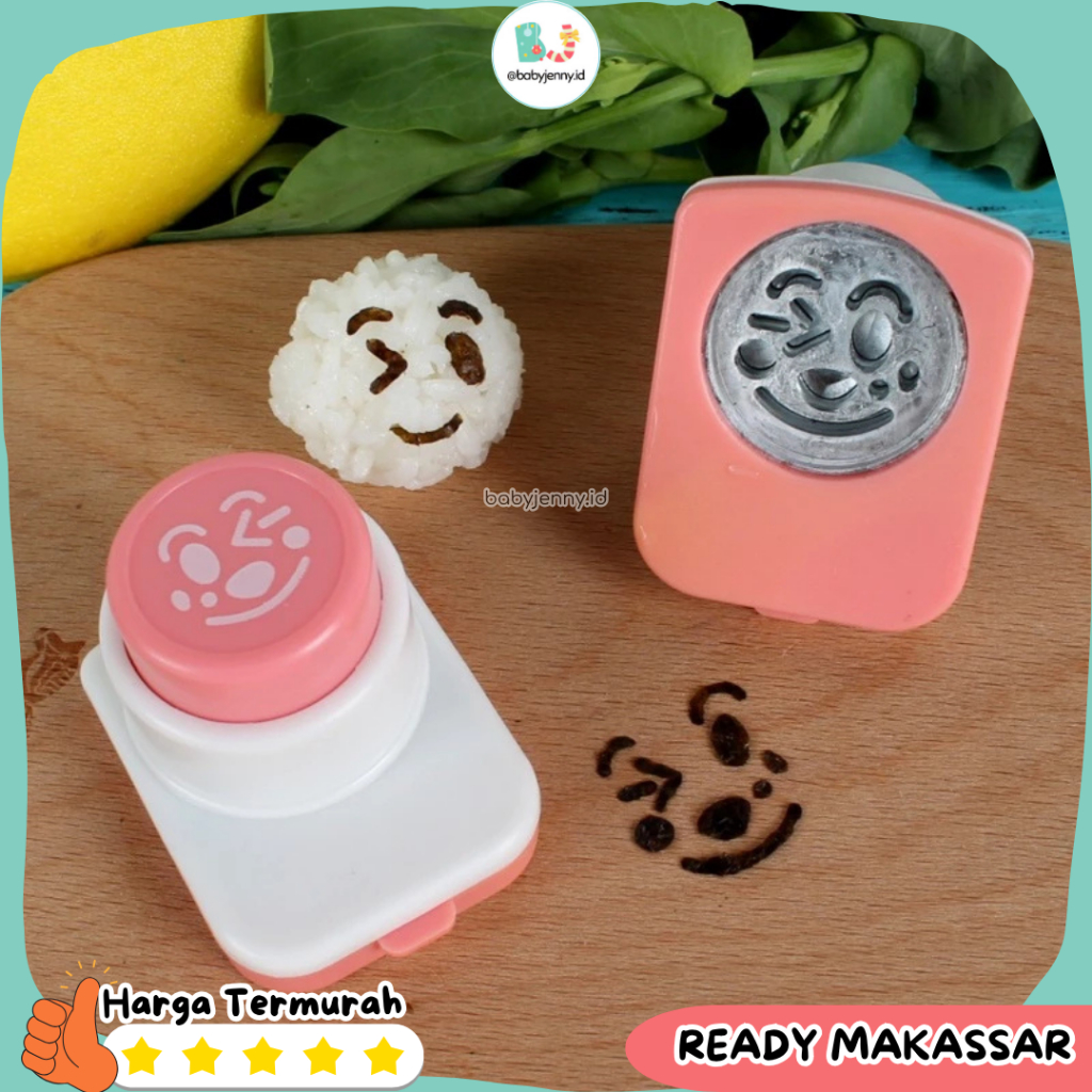[Babyjenny.id] J104 Expression Mold Nori Mold Making Sushi Mold Cutter Puncher Seaweed Tool Face Mol