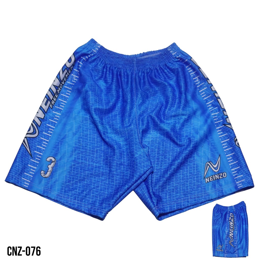 กางเกงกีฬาวอลเลย์บอล Neinzo กางเกงขาสั้นวอลเลย์บอลพิมพ์เต็มรูปแบบล่าสุด CNZ-076