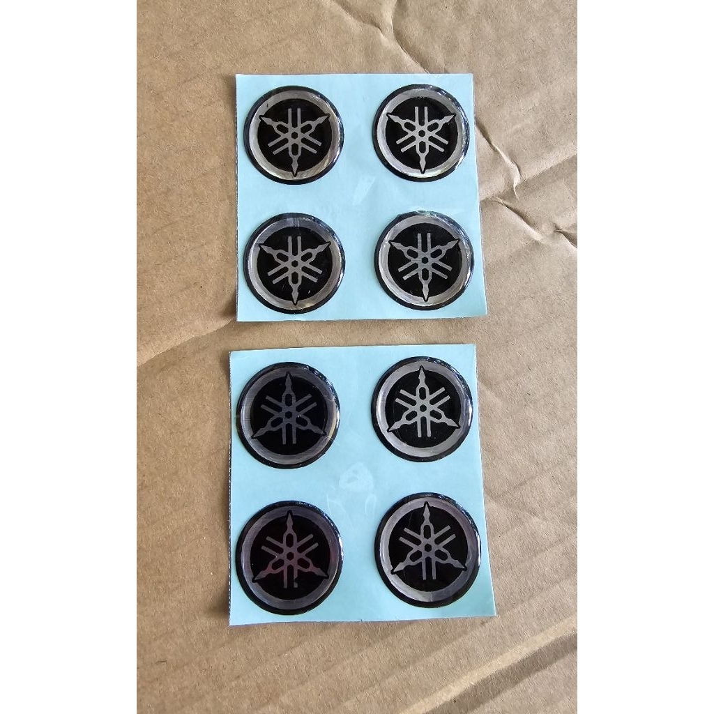 โลโก้สัญลักษณ์สติ๊กเกอร์ Gaputala ขนาด 2.5 ซม. เปลือกหอยด้านบน yamaah nmx/aerox/lexi 155 cc เดิม