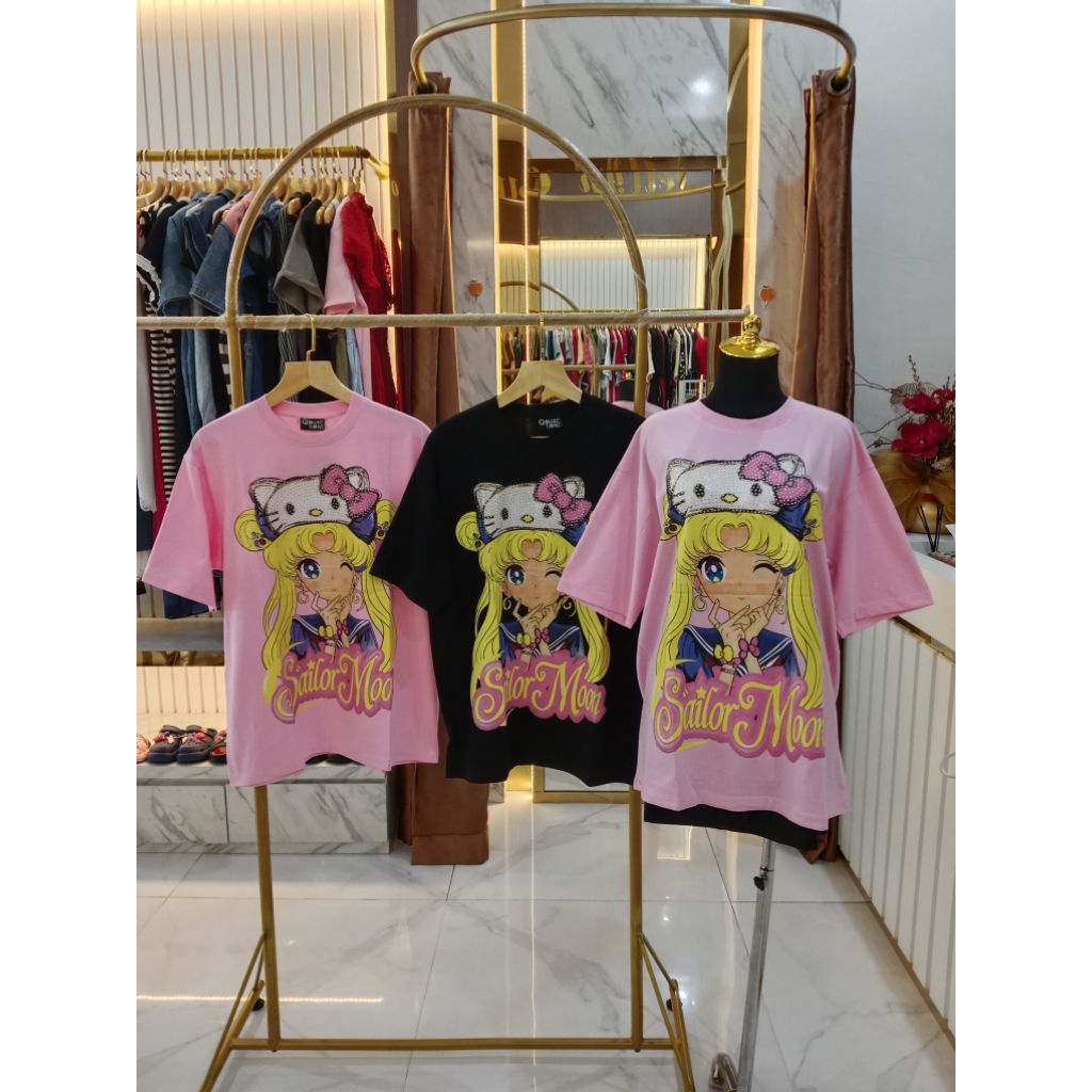 QOLLECTION เสื้อเซเลอร์มูน นําเข้า BKK
