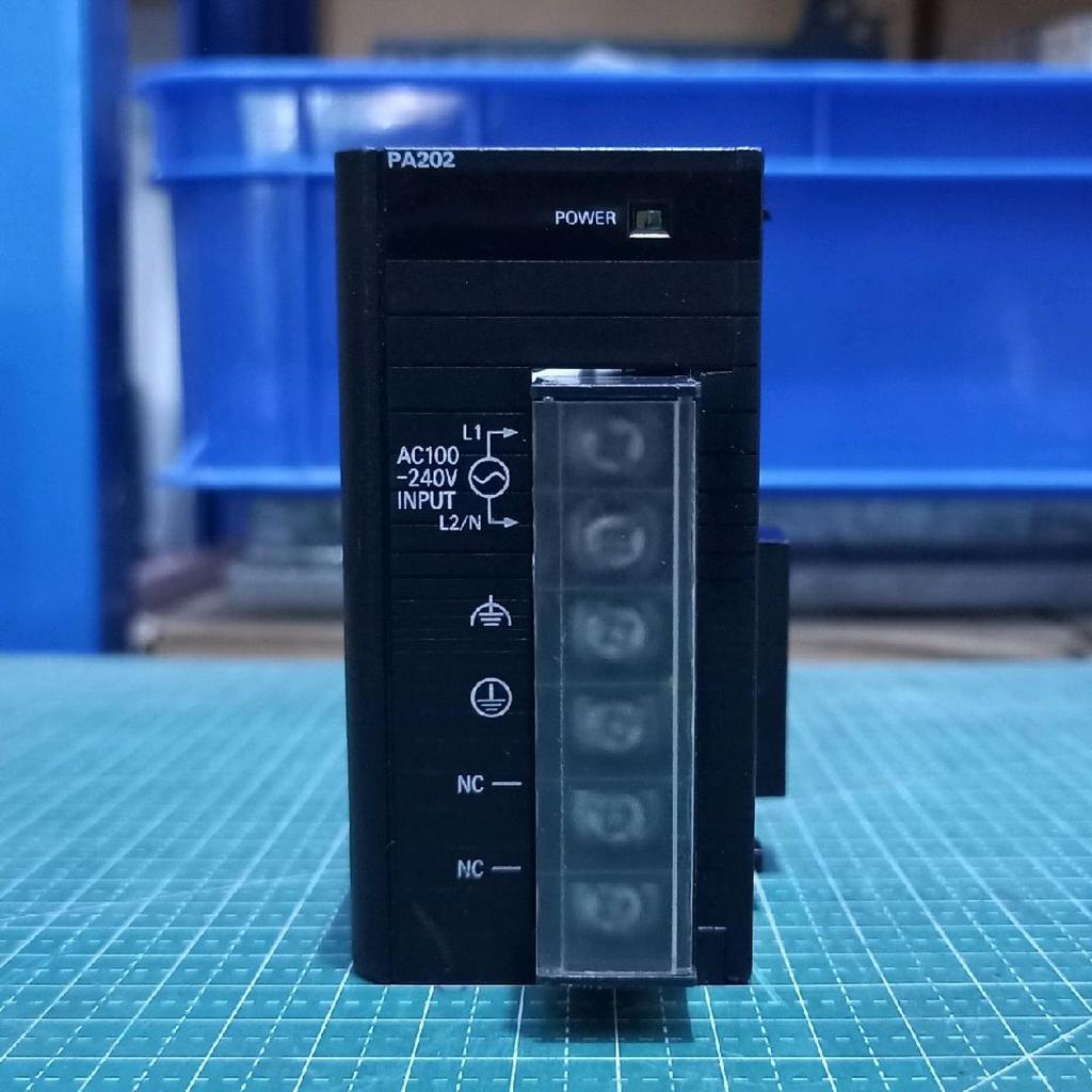 PLC OMRON CJ1W-PA202 หน่วยจ่ายไฟ