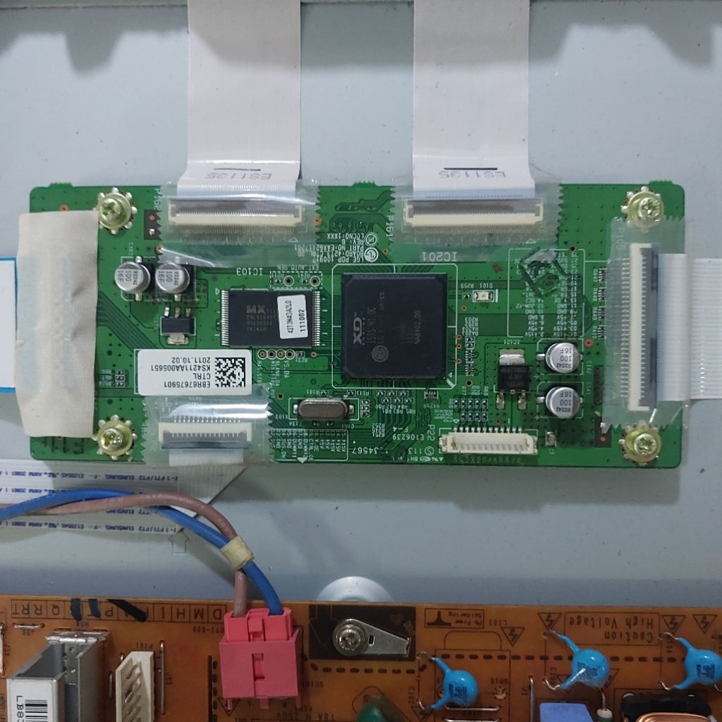 TIKON TICON TCON TCT CON KON LOGIC TV PLASMA LG 42PT350R