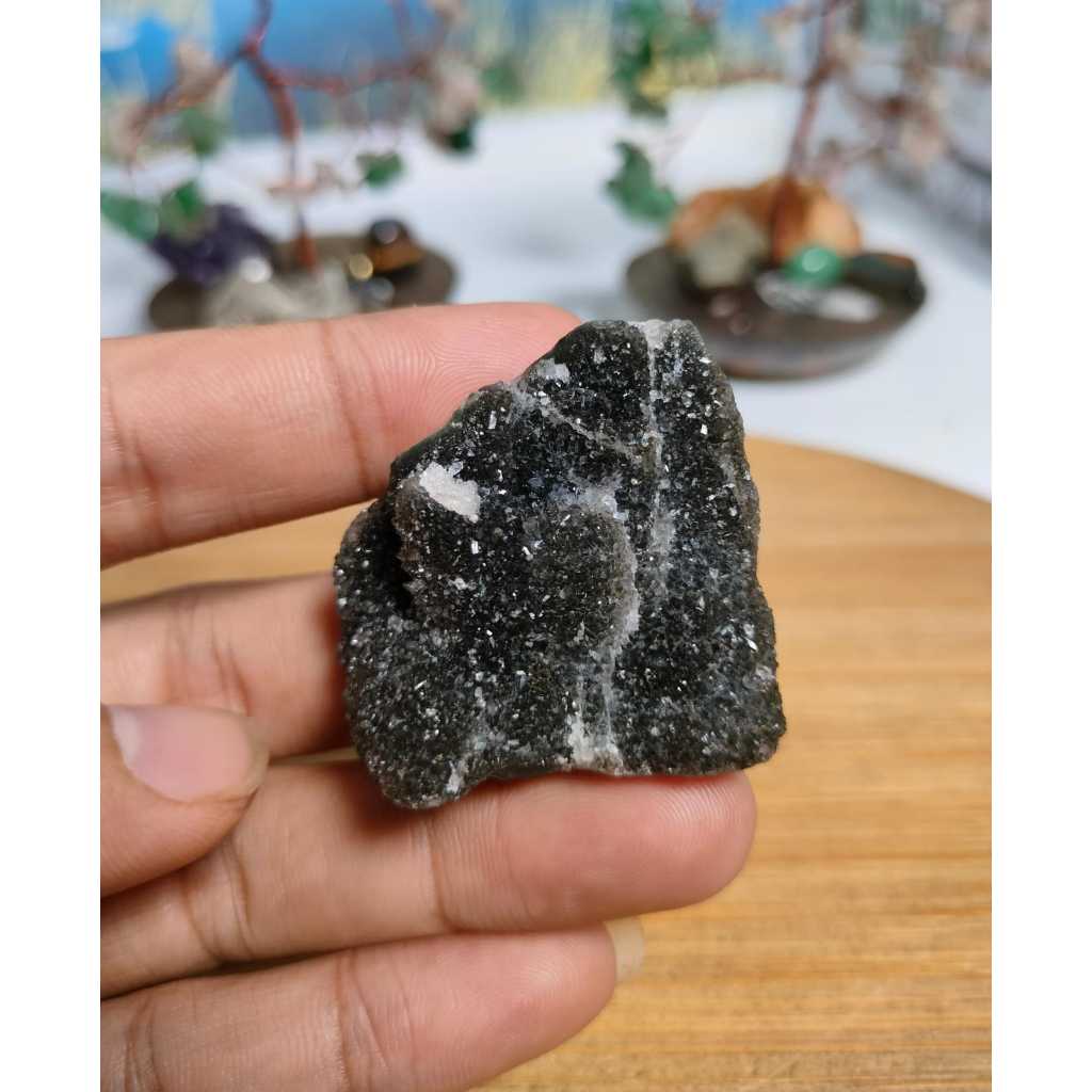 Natural Color Amethyst Quartz Druzy Cluster Small Geode (6)