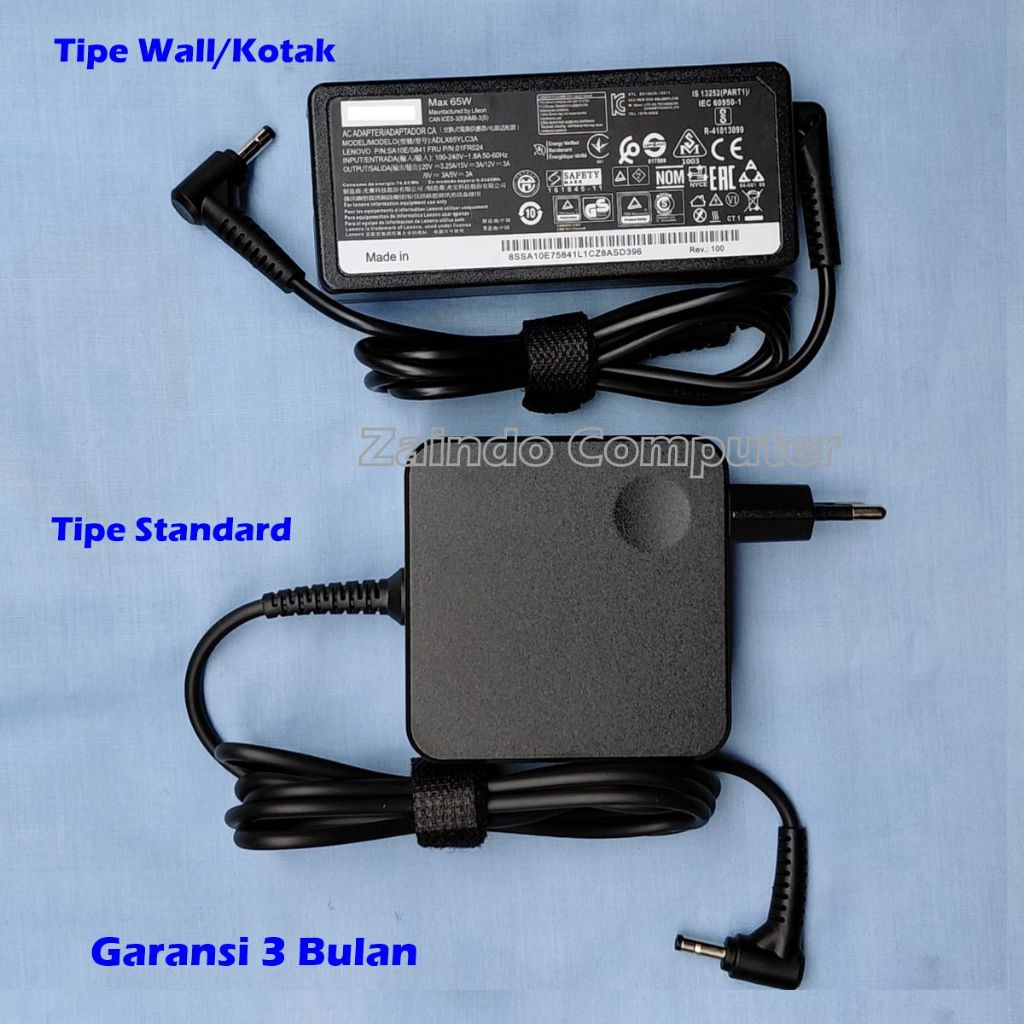 CHARGER L3NOV0 20V 3.25A (4.0*1.7) ADAPTER ID3AP4D 320 320S 310 310S 330S 510S 710S YOGA 520 530 110