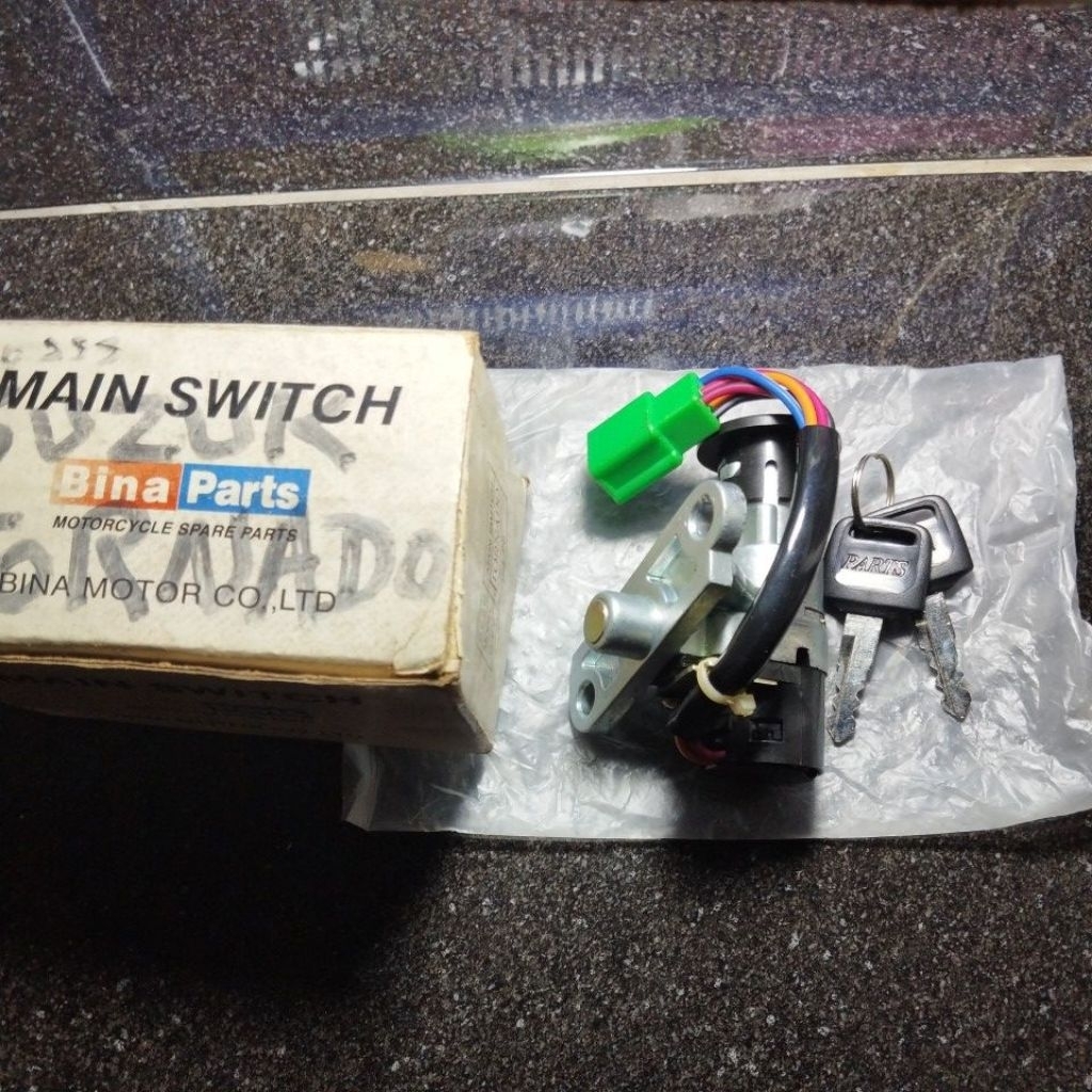 Original binapart bina อะไหล่ BP และอุปกรณ์เสริมกุญแจจุดระเบิดเท่านั้น Assy ชุดกุญแจสวิทช์หลัก rc 11