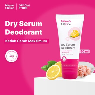 Deodoran Pencerah Ketiak - Dry Serum Deodorant Mama's Choice (Natural Deodorant Aman untuk Ibu hamil dan Menyusui - Terdaftar BPOM dan Halal MUI)