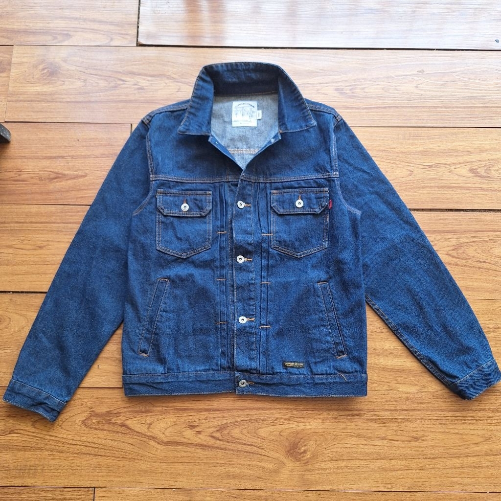 Type 2 Denim Trucker Jacket Dongsin Japan // lee rrl double rl katal visvim
