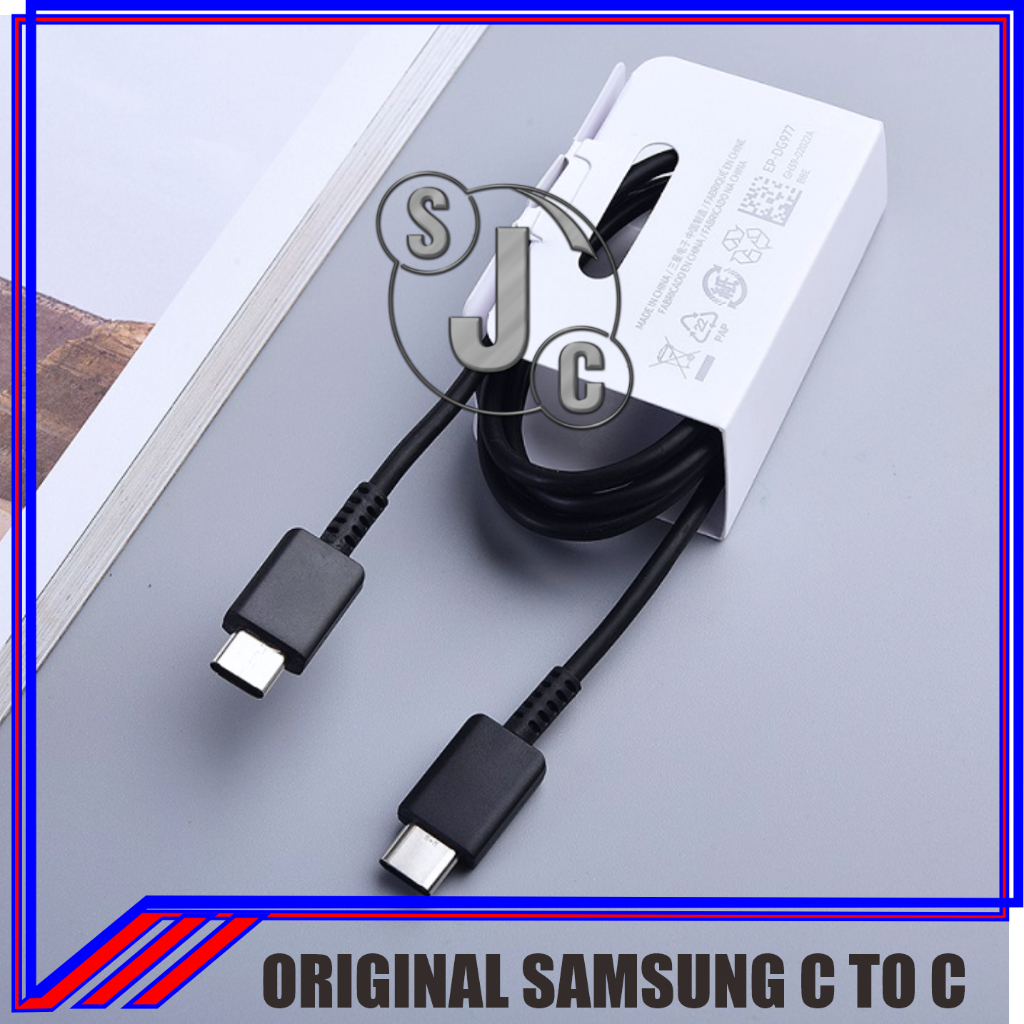 Samsung 25w 45w S24 Note Z Fold C to C Super Fast Original Data Cable