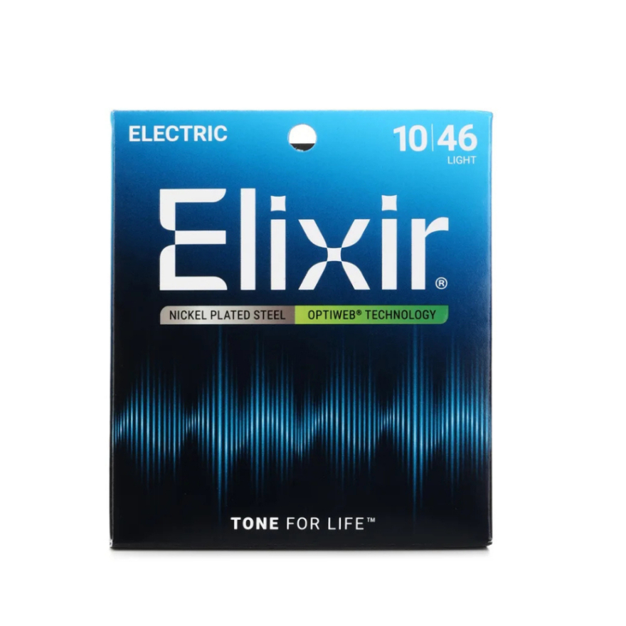 Elixir 19052 Optiweb Light สายกีตาร์ไฟฟ้า (.010-.046)