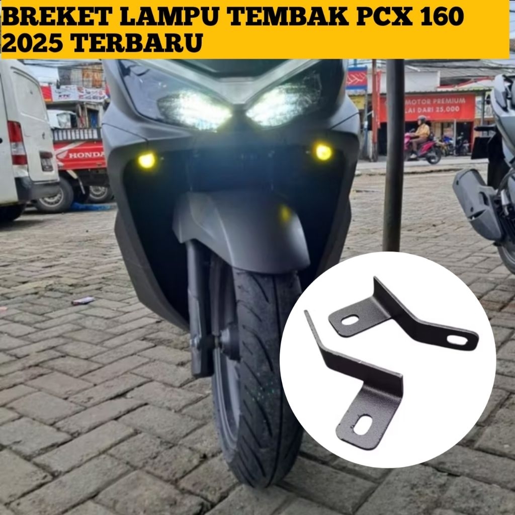 ล่าสุด D2 Laser Pcx 160 ขายึดสปอตไลท์ 2025 Roadsync pnp