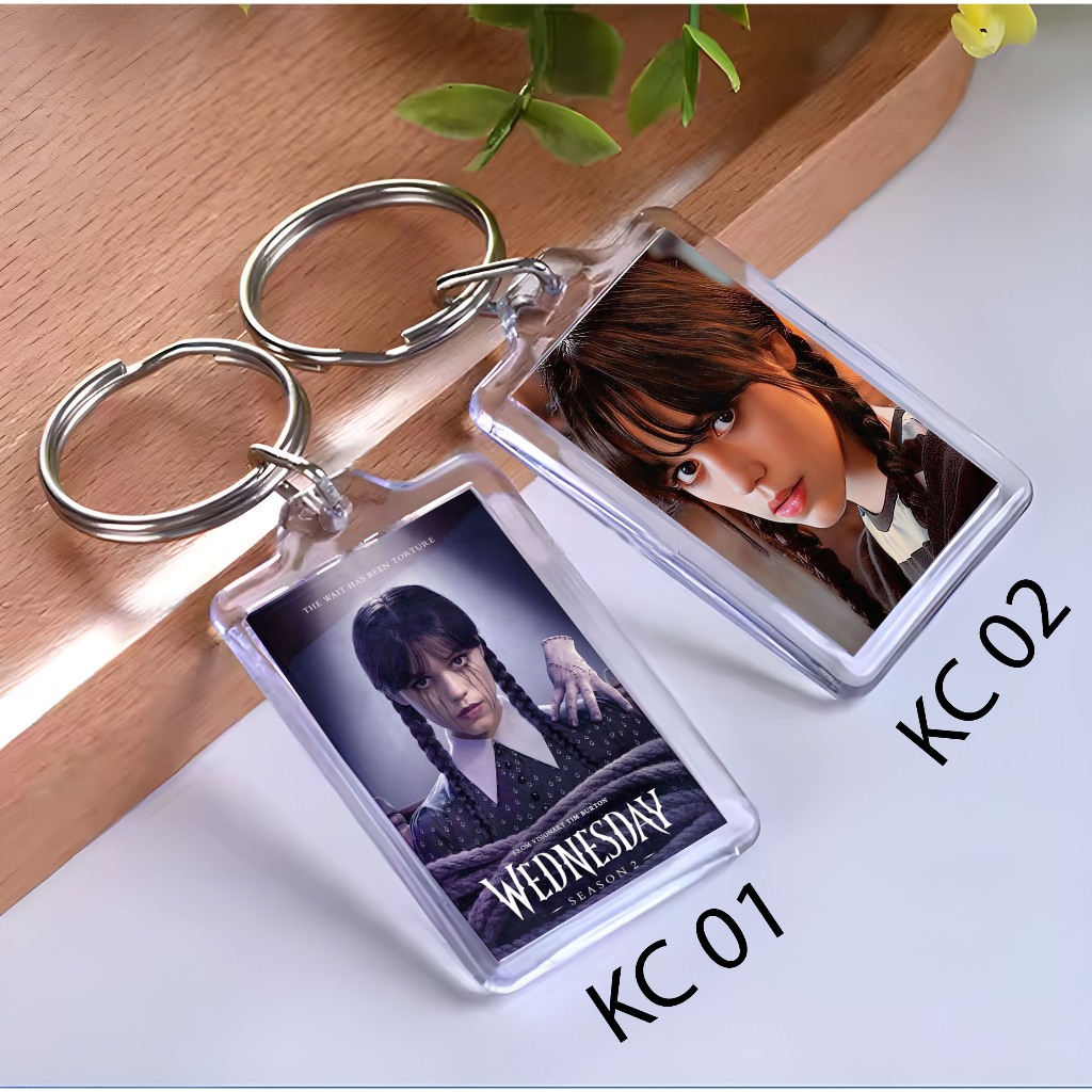 GANTUNGAN Keychain SERIES WEDNESDAY - พวงกุญแจ SERIES WEDNESDAY - พวงกุญแจ - WEDNESDAY SERIES