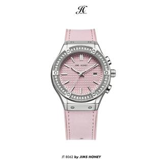[LIVE EXCLUSIVE] JIMS HONEY - JT 8062 - Jam Tangan Wanita Unisex - Watches Waterproof - Free Exclusive Box - Rubber Stainless Kaca