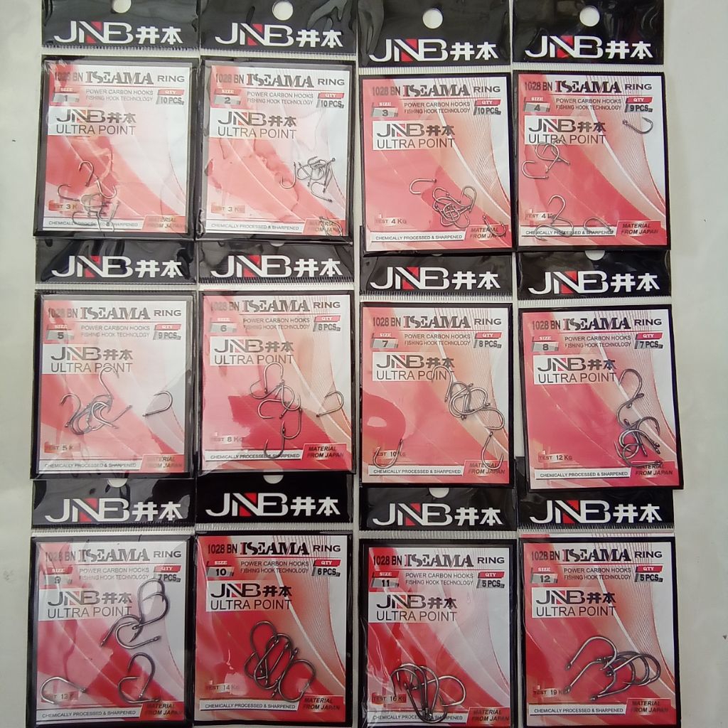 JNB ISEAMA HOOK NO.1- 12