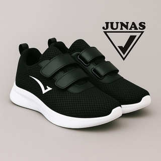 SEPATU  SEKOLAH ANAK LAKI LAKI PEREMPUAN CEWEK COWOK SD SMP SMA HITAM PUTIH SNEAKERS PRIA WANITA