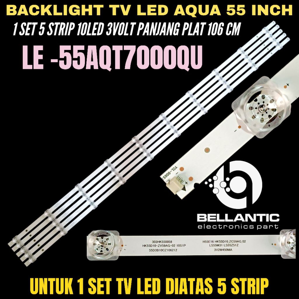 AQUA 55 นิ้ว LED TV BACKLIGHT LE 55AQT7000QU