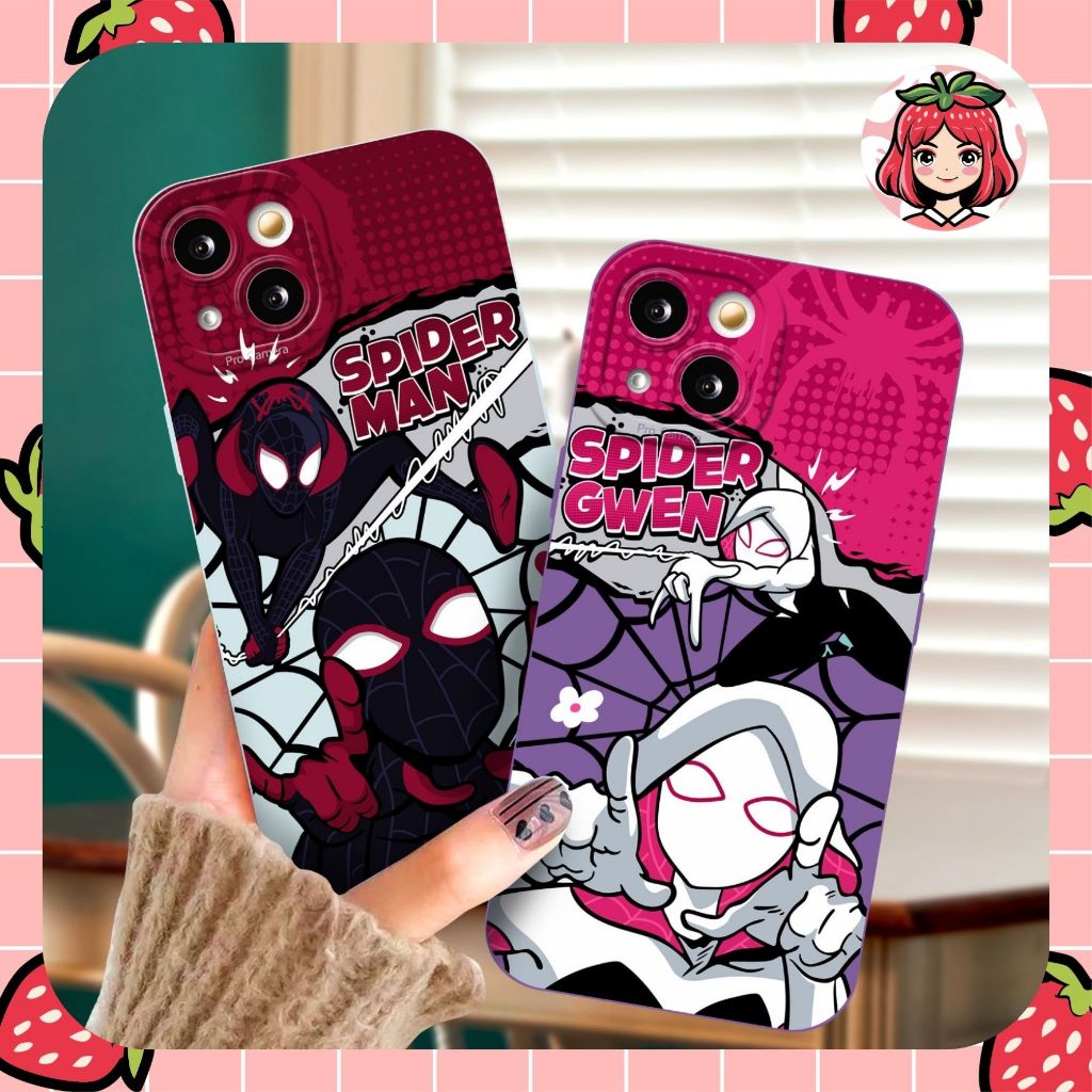เคสพิมพ์กล้อง Spider Pro คู่ infinix hot 10 play 50 10s 11 11s 12i 20i 30i 50i 9 note 11s 12 2023 g9