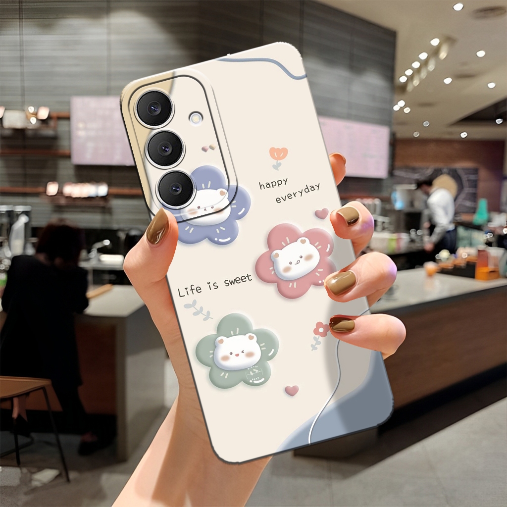 HP ล่าสุด Samsung S25 FE 2025 Softcase - เคสแฟชั่นน่ารัก - เคส Samsung S25 FE 2025 - เคส Pro Camera 