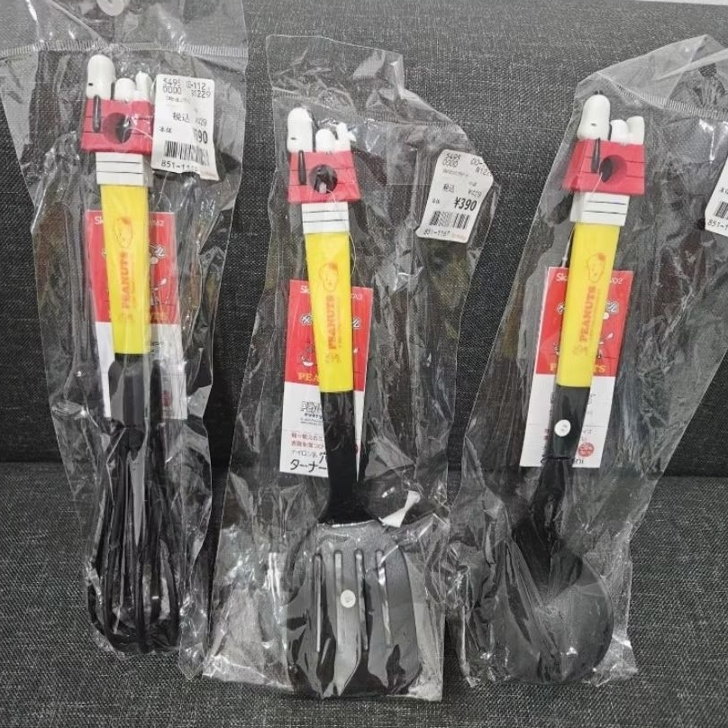 Snoopy Peanuts Sode Sutil Spoon Soup Egg Beater Whisk Snoopy Original Japan