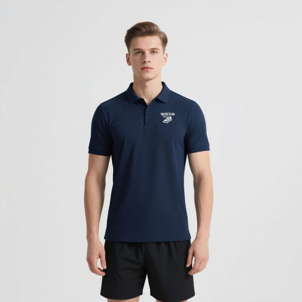 Madaha เสื้อโปโล Dry Fit Collared Jersey Sports Together We Run