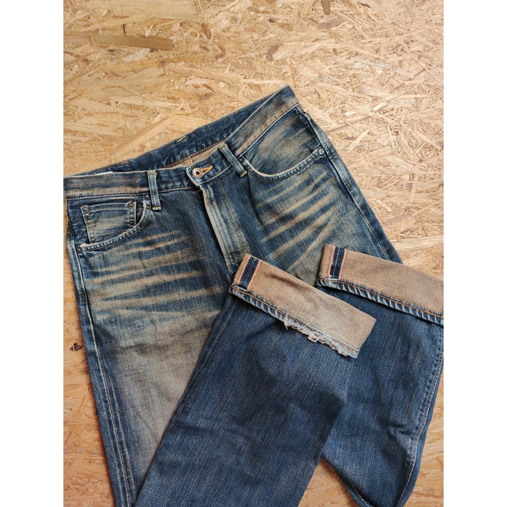 EDWIN SELVEDGE JEANS 505 SIZE 33