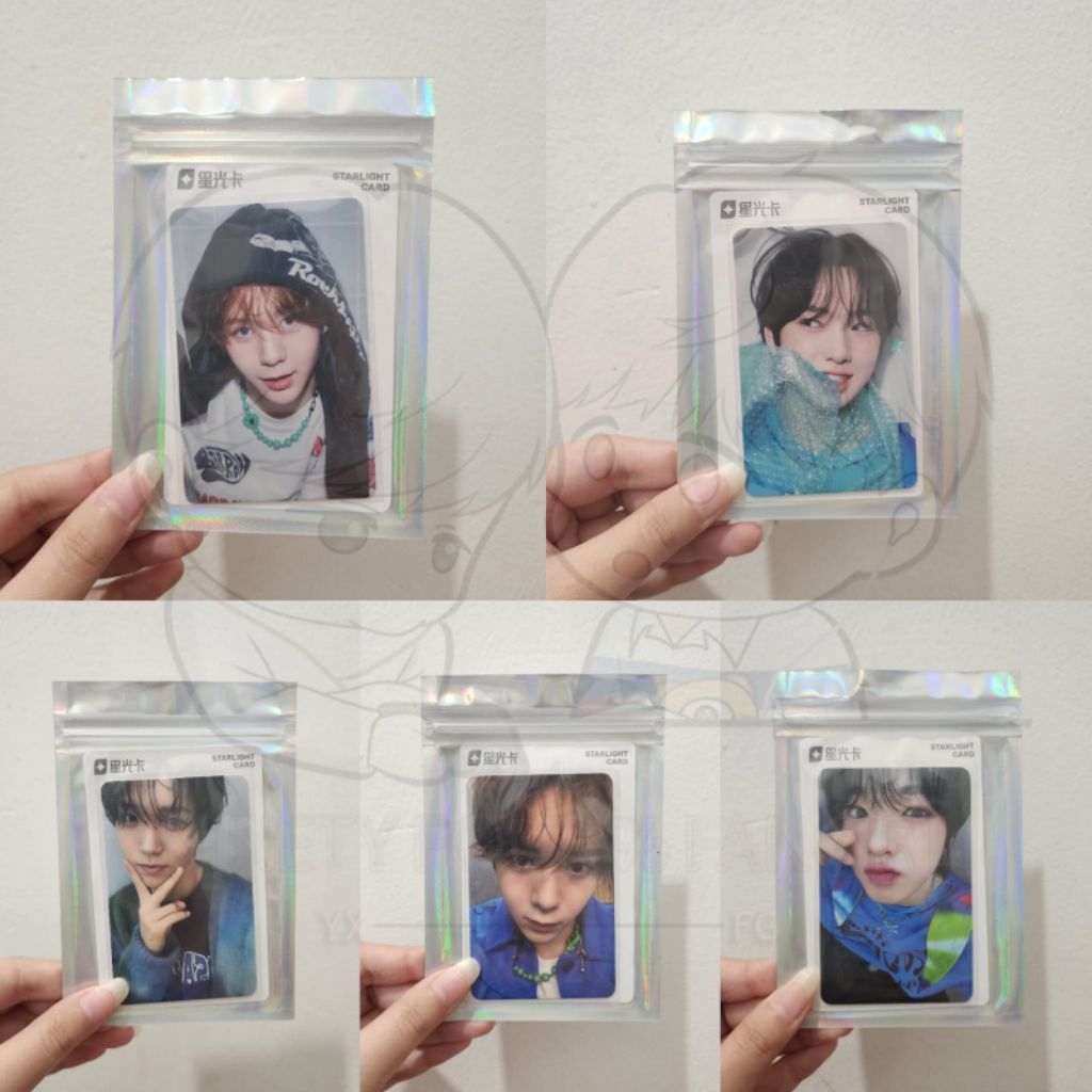 [READY] การ์ดรูปถ่ายอย่างเป็นทางการ NCT Wish Poppop QQ Music Starlight Card