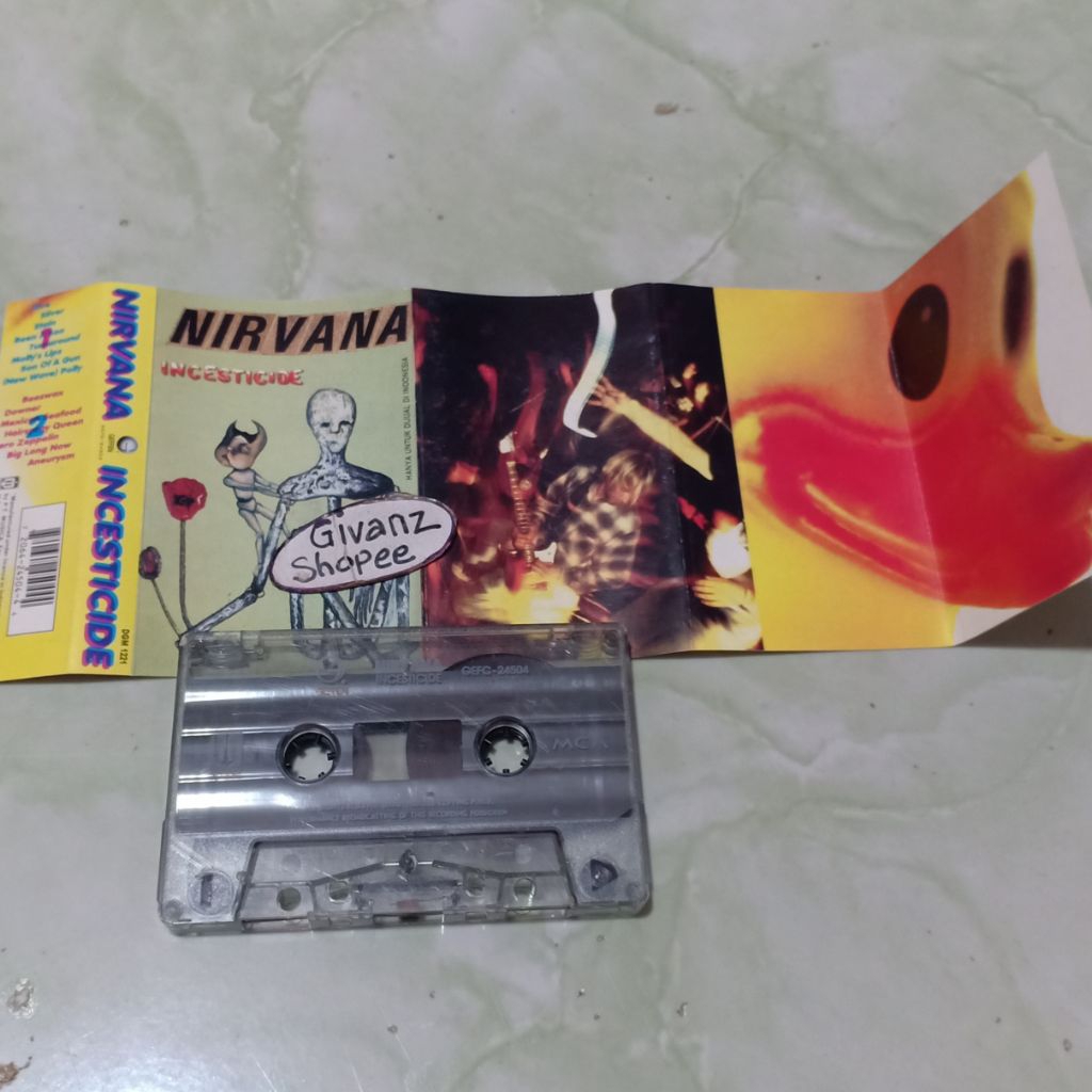 เทปคาสเซ็ท NIRVANA Incesticide