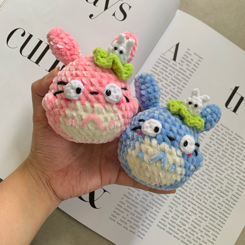 TOTORO KEYCHAIN CROCHET || โตโต้โร