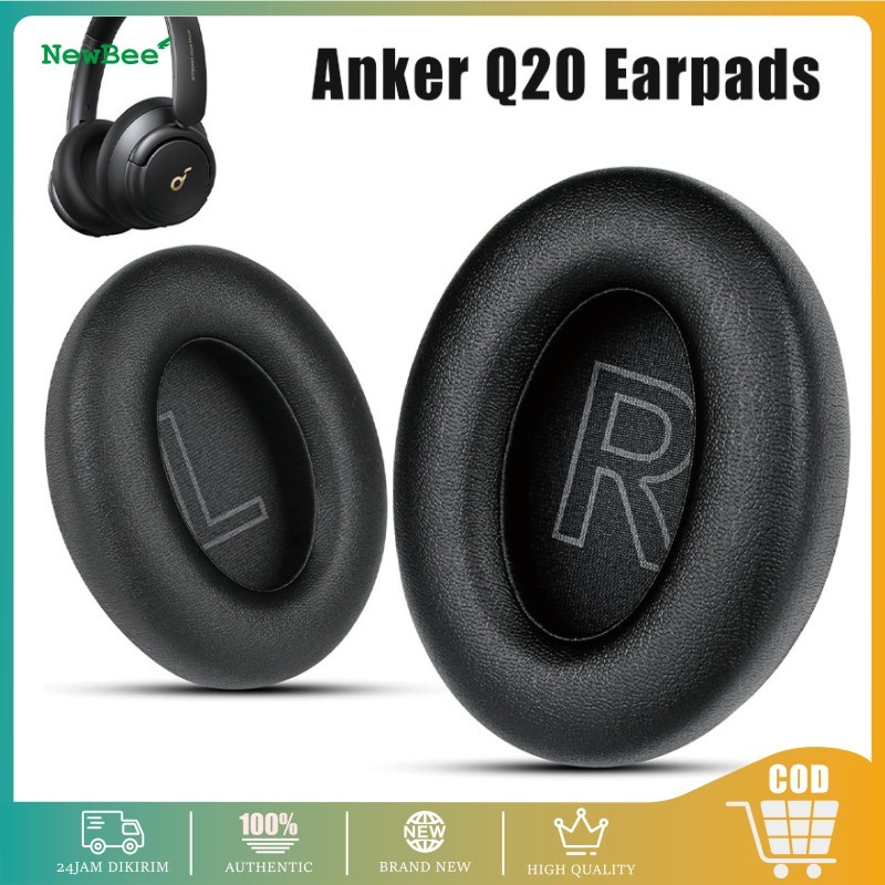 2PCS Earcup Earpad แผ่นรองหูฟัง Anker Soundcore Life Q20i Q20i Q10 Q20 Q30 Q35 โฟม Pad Earcup Earpad