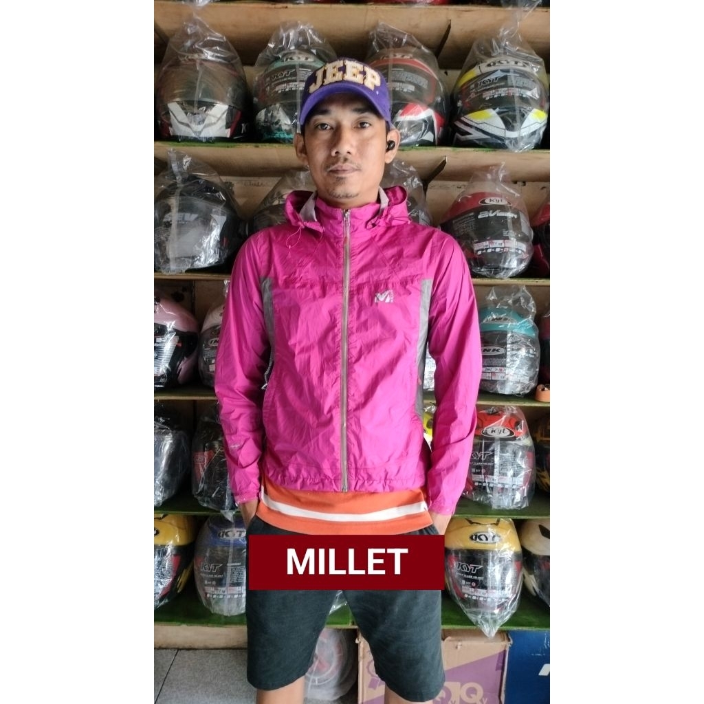 MILLET BLOCTECH เสื้อแจ็คเก็ตกลางแจ้ง (GORPCORE)