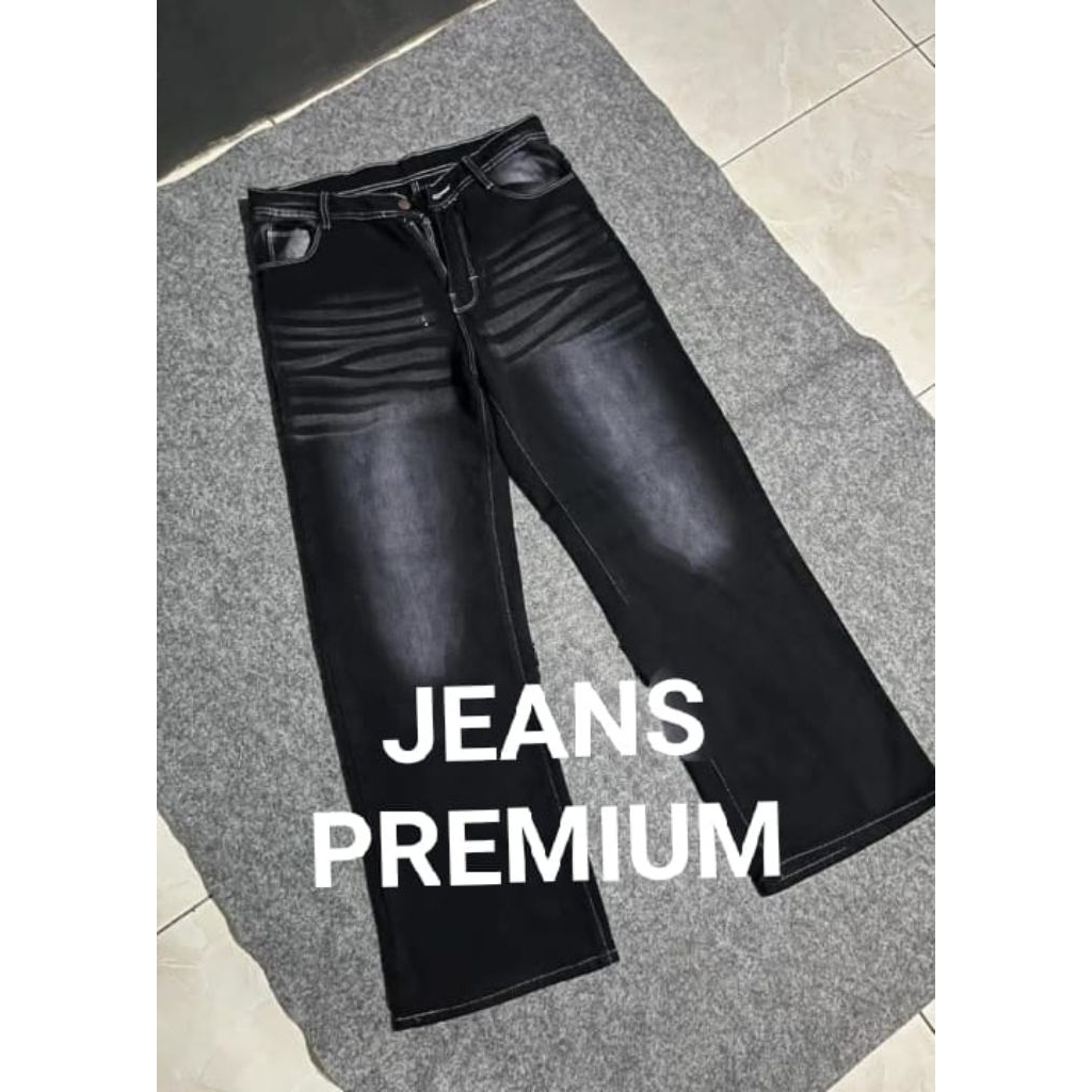 Baggy Jeans Skena Jeans กางเกงยีนส์ขายาว loost กางเกง Unisex กางเกงยีนส์เด็ก/หญิงกางเกงยีนส์หนุ่ม