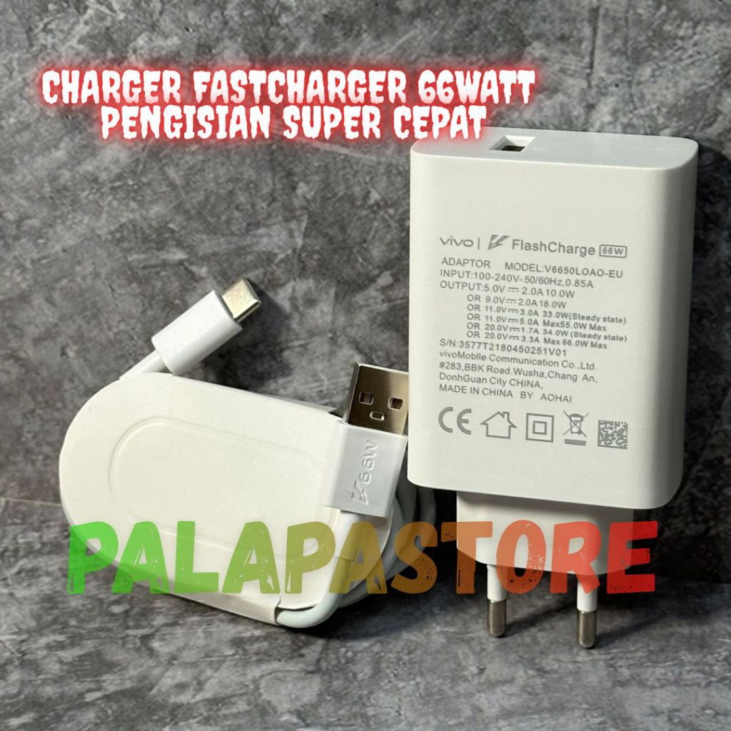 VIVO 66W Flash Charger Type C