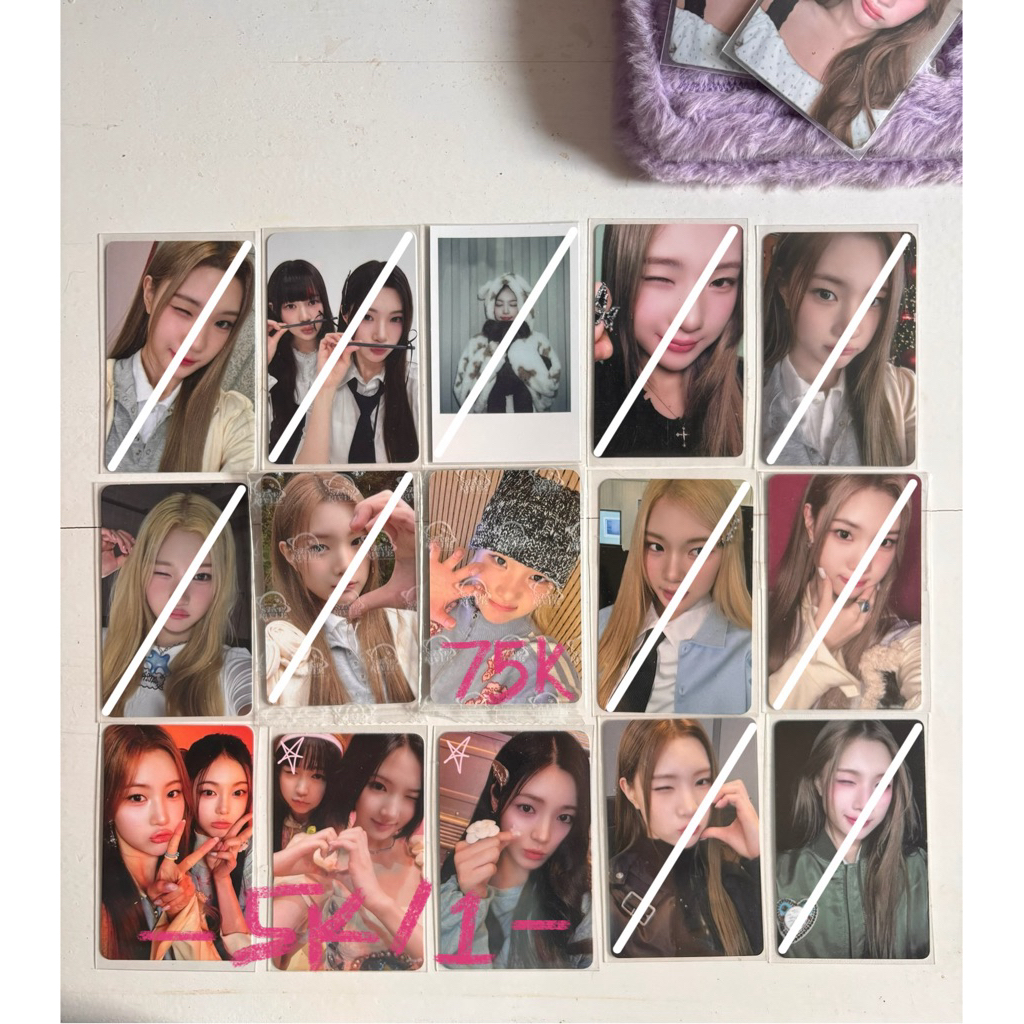 การ์ดรูปถ่ายอย่างเป็นทางการ Pc Juun Jueun Hearts2hearts H2H Poch KMStation Tc Trading Card Teenying 